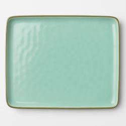 Fuente de servir 36 X 26.5 cm - varios colores Rose & Tulipani verde agua