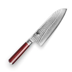 Cuchillo japonés Santoku 18 cm Shun Classic Red - Edición limitada