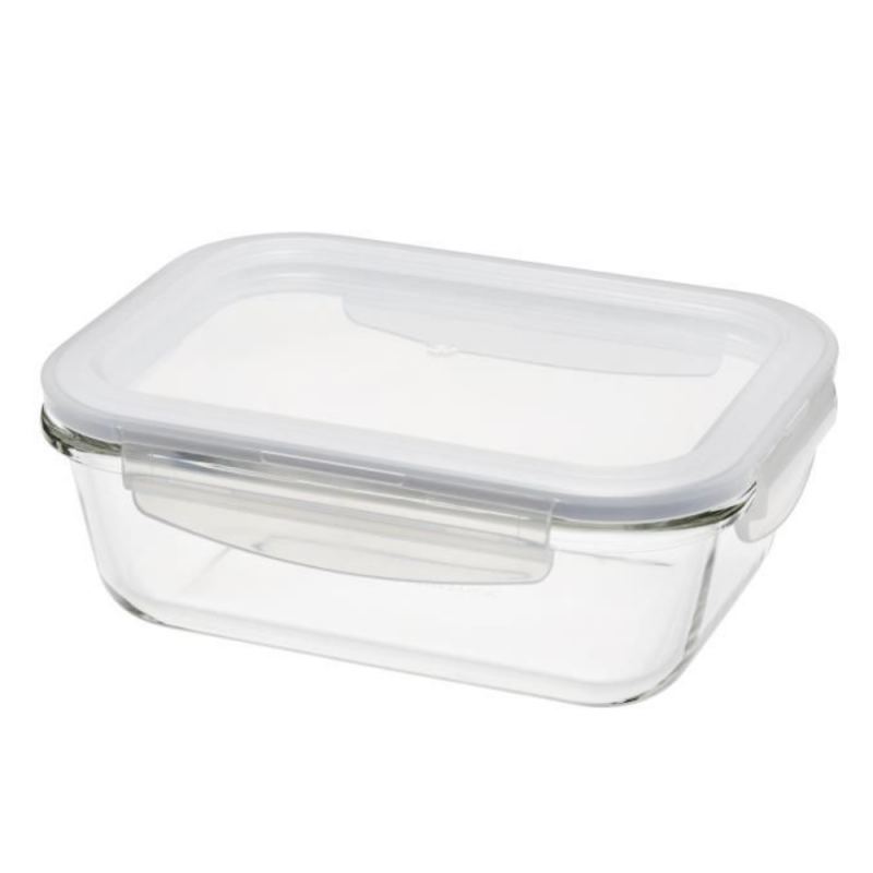CONTENEDOR RECT 630ML BOROSILICATO LOCK&LOCK 13,
