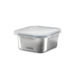 Tupper cuadrado hermético 650 ml