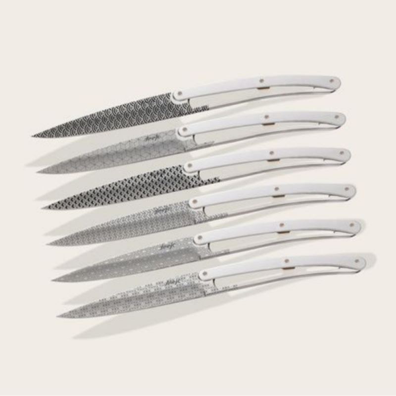 Cuchillo de Carne Deejo Geometry 6 Unidades