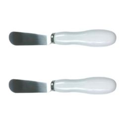 Cuchillo untador de porcelana