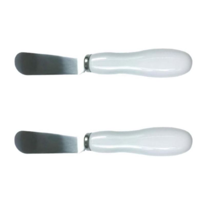Cuchillo untador de porcelana
