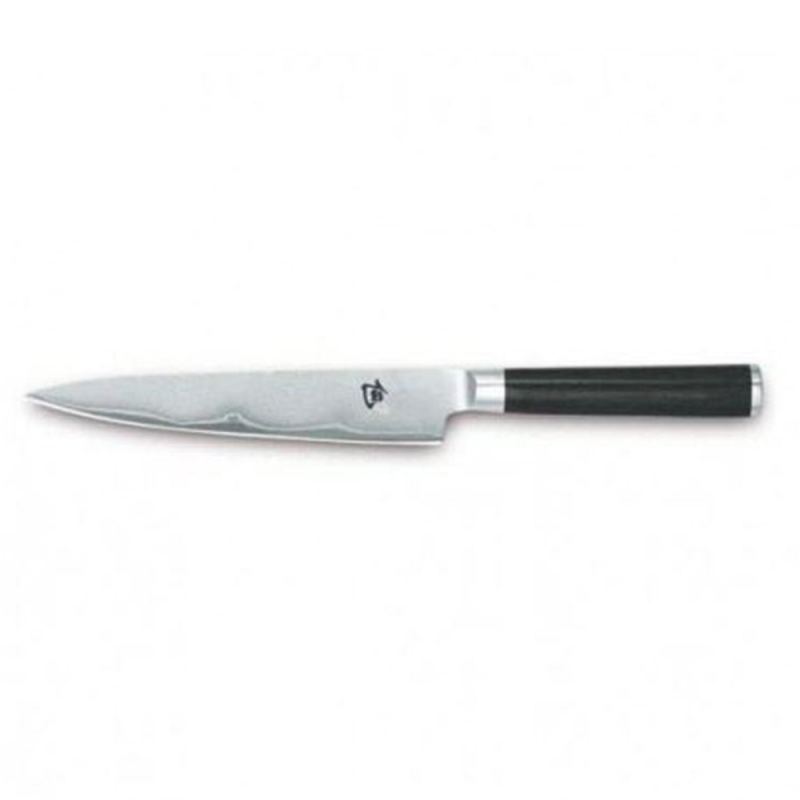 Cuchillo Trinchar y Filetear Shun Damasco 15cm
