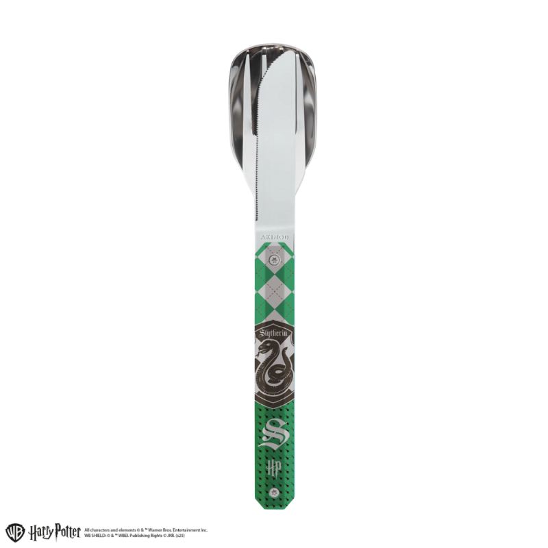 Cubiertos Harry Potter casas de Hogwarts Acero inoxidable slytherin