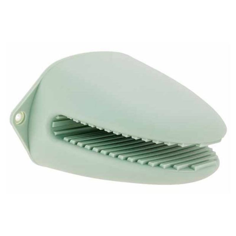 Guante de horno verde de silicona