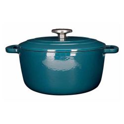 Cocotte hierro fundido Fontestic verde heron 4.6 L