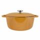 Cocotte hierro fundido ámbar dorado 8 l