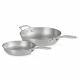 Juego de sartenes essential 3 ply acero inoxidable Le Creuset