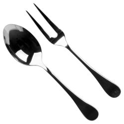 Juego de cubiertos de servir acero inoxidable - 2 piezas
