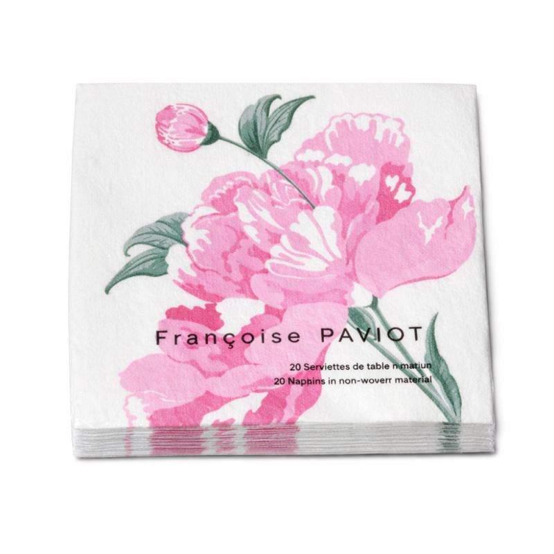 Servilletas de Papel Pivoine de Francoise Paviot
