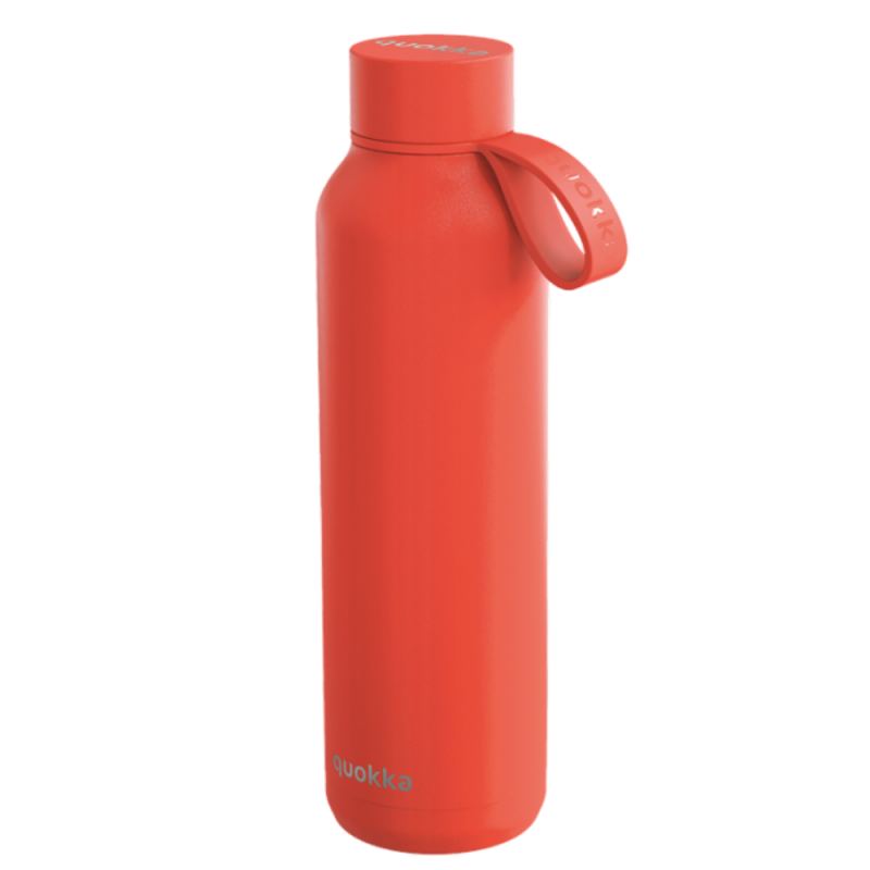 Botella termo orange 630 ml Quokka con colador