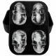 cubitera de hielo calavera