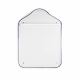 Colgador de utensilios vintage blanca acero esmaltado
