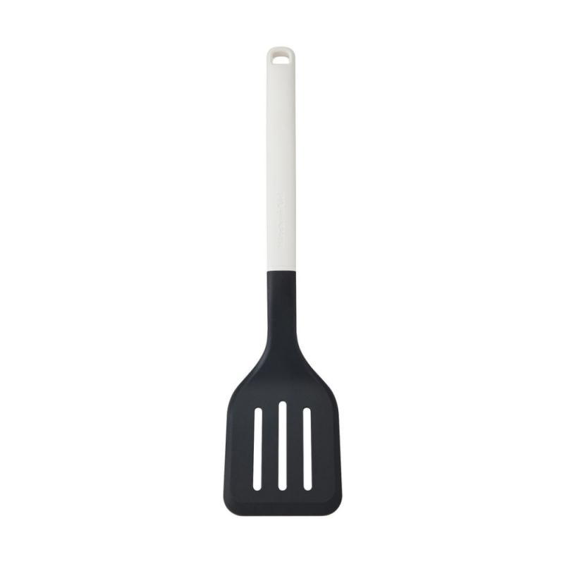 Espátula Ranurada KitchenAid blanco