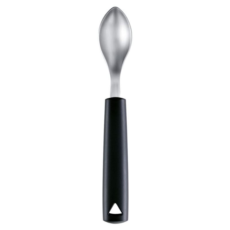 Cuchara para quenelle pequeña de acero inoxidable