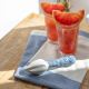 Exprimidor de limón en ceramica de gres estampada
