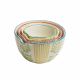 Juego de tazas medidoras ceramica de gres