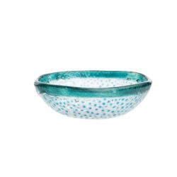 Cuenco de vidrio artesanal 12 cm