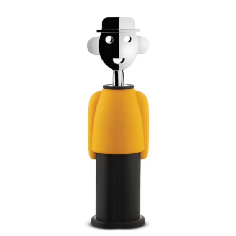 Sacacorchos Alessi - Alessandro M (Amarillo/Negro)