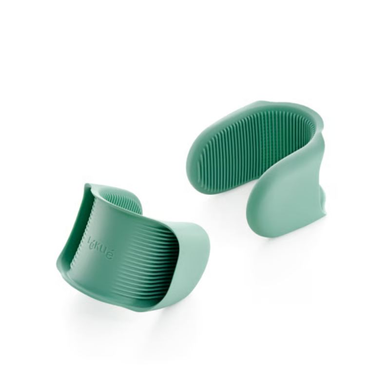 Set de mini agarradores de silicona flexible para Freidora de Aire y Microondas