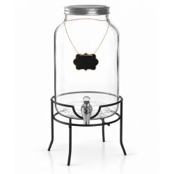 Jarra dispensadora de bebidas con soporte