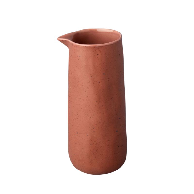 Jarra de cerámica Tam de terracota color rosa