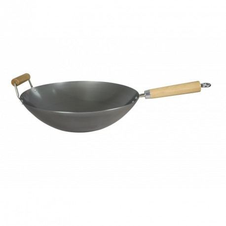 Wok Acero al Carbono 34cm Inducción