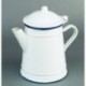 Cafetera Esmaltada Blanca