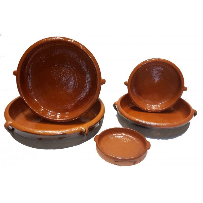 Cazuelas de Barro Cazuelas Induccion Barro Cazuela de cerámica para  ollas,Mango Simple,cazuela sin esmaltar de 1 l,Resistencia a Altas  temperaturas,Olla de Barro para el hogar,Ideal para : : Hogar y  cocina