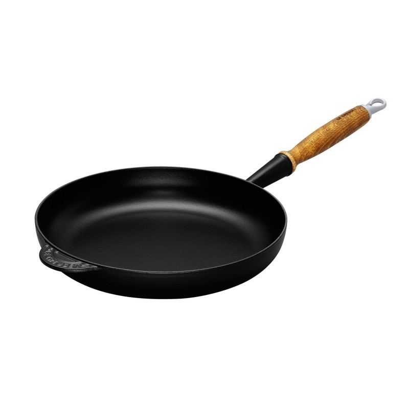 Sartén Baja Antiadherente con Pega 26cm Negro - Le Creuset