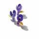 Cucharas Medidoras Flor de Azafrán - Set de 3