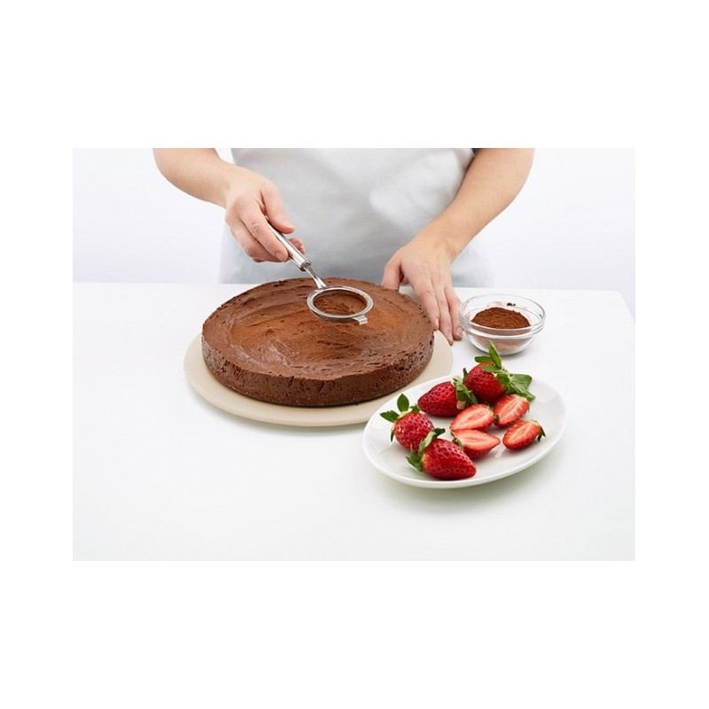 Molde Bizcocho Redondo 23 Cm Desmontable Con Plato Ceramico con