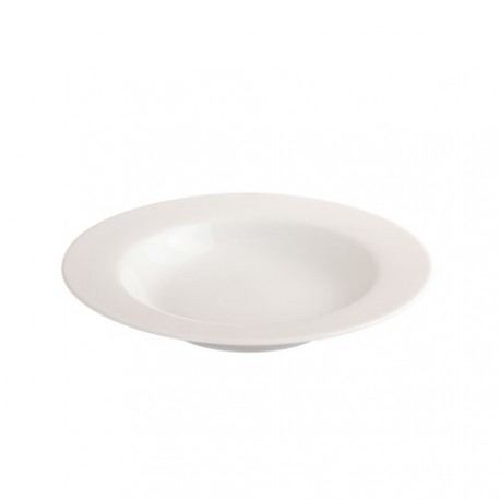 Plato hondo de porcelana vitrificada, 250 ml. capacidad. Arctic