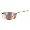 Sauté de Cobre con Mango de Bronce 24 cm.