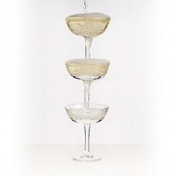 Copas de Champagne Apilables Coupe Stack