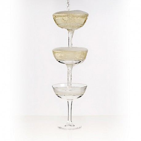 Copas de Champagne Apilables Coupe Stack