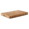 Tabla de madera de caucho