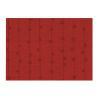 Mantel Individual Rojo Rectangular 
