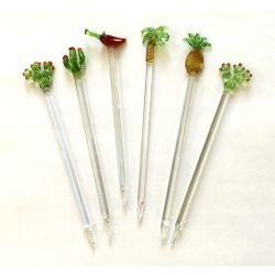 Palillos para Aperitivo / Cóctel de Cristal 11cm