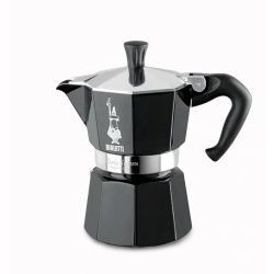 Cafetera Clásica Moka Express Negra Bialetti