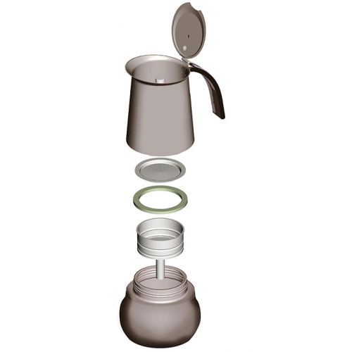 4 CUPS CAFETERA KITTY BIALETTI (acces0000086), Origini Italian Market