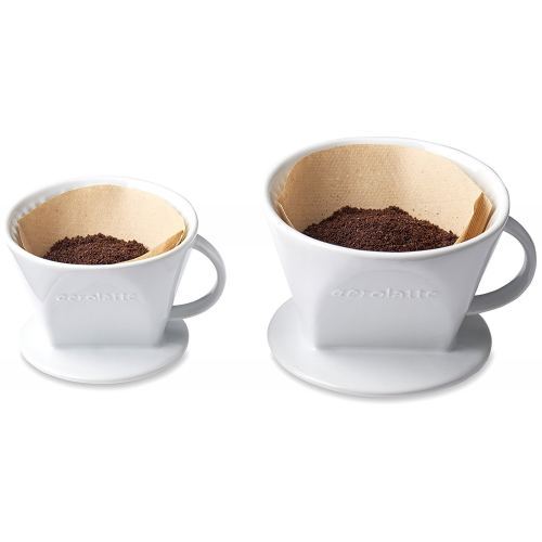 Papel de filtro de café 350PCS，papel de filtro de café redondo Papel de filtro de taza de café Filtros de cafetera Filtros para cafetera Aeropress y otra máquina de café 