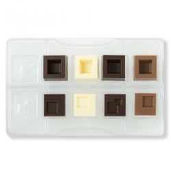 Molde para Bombones de Chocolate Cuadrado Modular