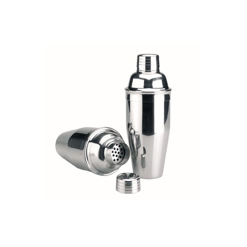 Coctelera acero inox. Luxe 500 ml. Shaker - La Canastería