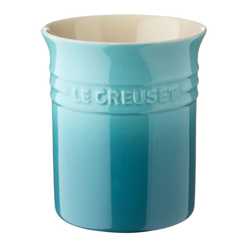 Bote porta utensilios de gres de Le Creuset. Varios colores.