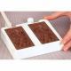Molde de Helado en forma de tableta de chocolate