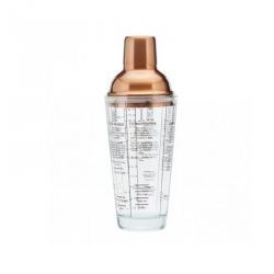 Coctelera de cobre y cristal 700 ml