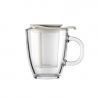 Taza de cristal con filtro Bodum de 0.35l