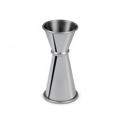 Jigger Medidor Coctel Inox. - 25 y 50 ml.